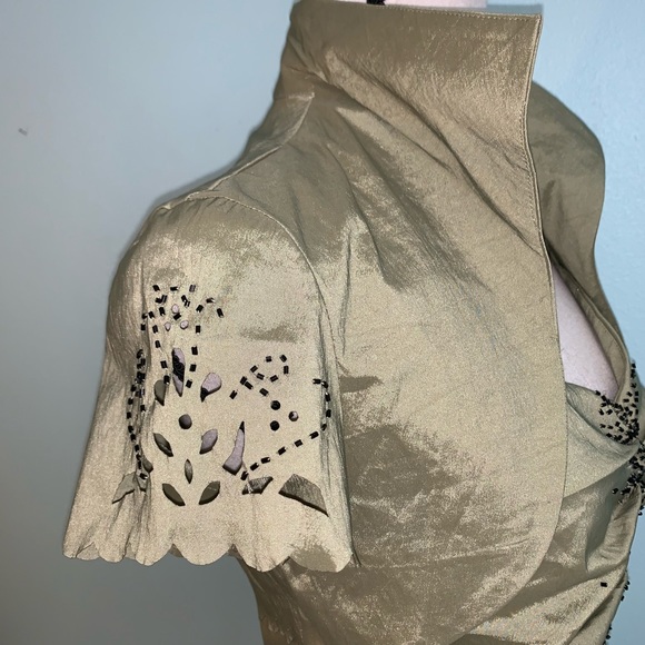 NWT Expo New York 2 Piece Beaded Jacket/Top Set - Picture 5 of 8